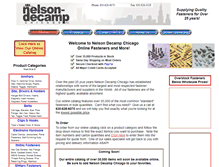 Tablet Screenshot of nelsondecampchicago.com